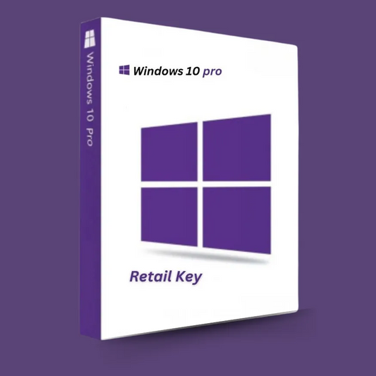 Microsoft Windows 10 Pro Retail License Key | 1 PC | Lifetime Activation | Digital Delivery