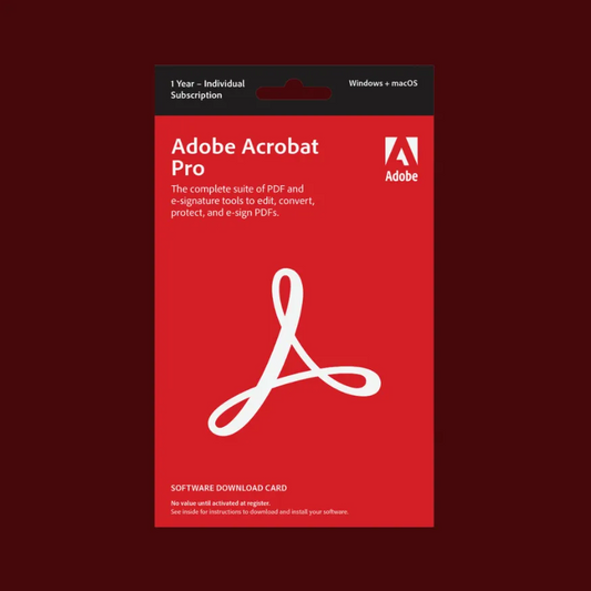 Adobe Acrobat Pro DC 2021 Individual License | PDF Editor | Digital Delivery