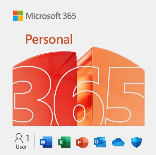 Microsoft 365 Personal | 1TB OneDrive Cloud Storage | 12-Month Subscription | Genuine License | Instant Digital Delivery